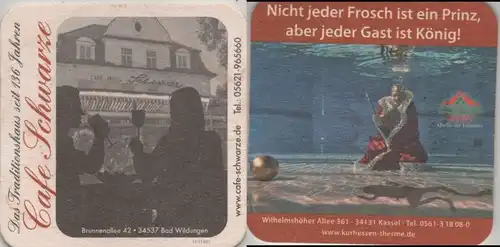 Bierdeckel quadratisch - Werbung