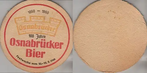 Bierdeckel rund - Osnabrücker Bier