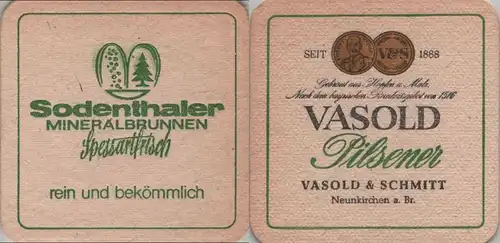 Bierdeckel quadratisch - Vasold