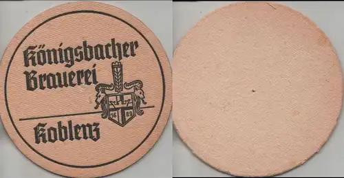 Bierdeckel rund - Königsbacher