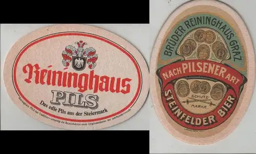 Bierdeckel oval - Reininghaus