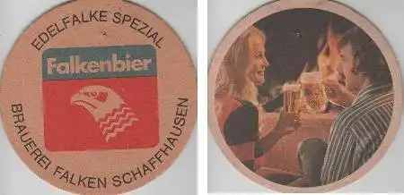 Bierdeckel rund - Falken - Edelfalke - Nadelloch