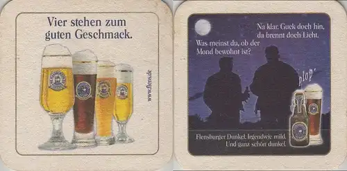 Bierdeckel quadratisch - Flensburger