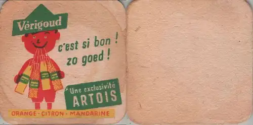 Bierdeckel quadratisch - Artois