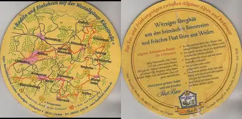 Bierdeckel rund - Lebensmittel - Bergkäse