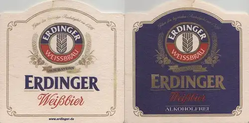 Bierdeckel Sonderform - Erdinger