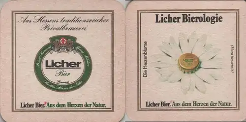 Bierdeckel quadratisch - Licher