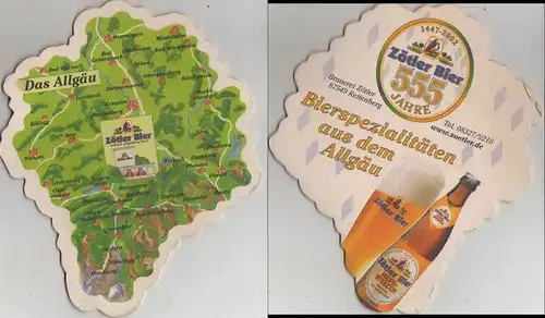 Bierdeckel Sonderform - Zötler Bier