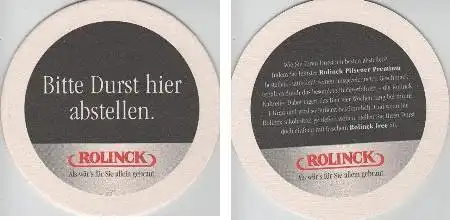 Bierdeckel rund - Rolinck - Bitte Durst hier abstellen