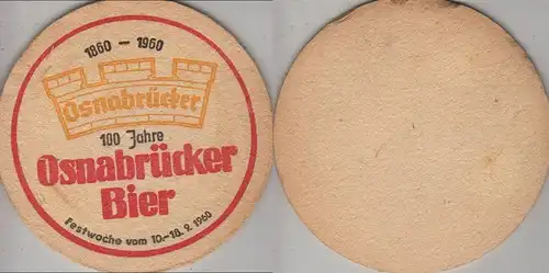 Bierdeckel rund - Osnabrücker Bier