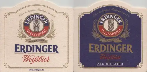 Bierdeckel Sonderform - Erdinger