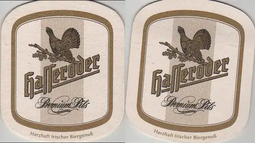 Bierdeckel Sonderform - Hasseröder