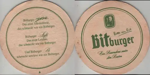 Bierdeckel rund - Bitburger