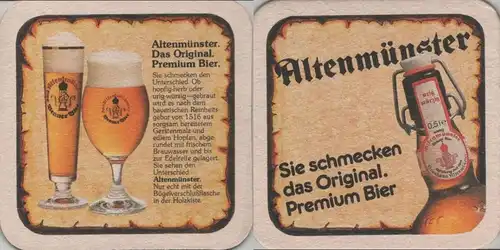 Bierdeckel quadratisch - Altenmünster