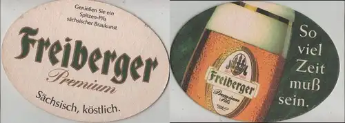 Bierdeckel oval - Freiberger