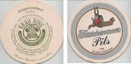 Bierdeckel rund - Wittichenauer - 1998 - Pils