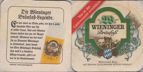 Bierdeckel quadratisch - Wieninger