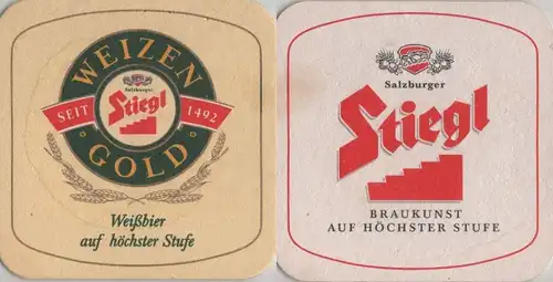 Bierdeckel quadratisch - Stiegl