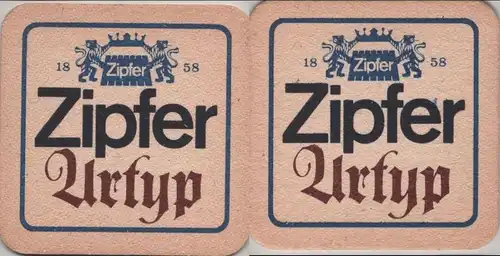 Bierdeckel quadratisch - Zipfer