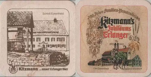 Bierdeckel quadratisch - Kitzmann