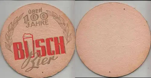 Bierdeckel rund - Busch