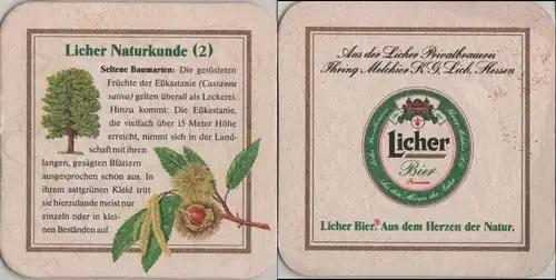 Bierdeckel quadratisch - Licher