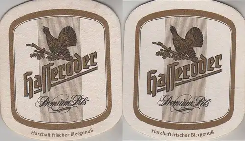 Bierdeckel Sonderform - Hasseröder