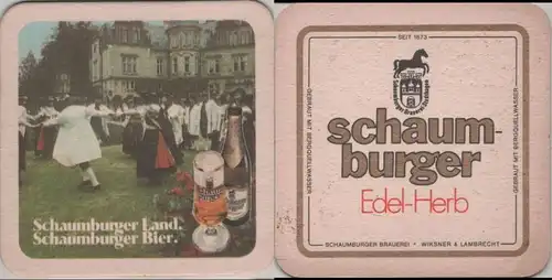 Bierdeckel quadratisch - Schaumburger