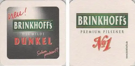 Bierdeckel quadratisch - Brinkhoffs - Das milde Dunkel