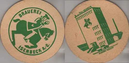 Bierdeckel rund - Isenbeck