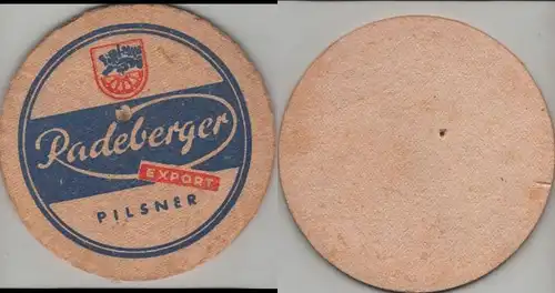 Bierdeckel rund - Radeberger