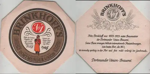 Bierdeckel 8-eckig - Brinkhoff