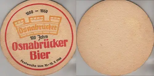 Bierdeckel rund - Osnabrücker Bier