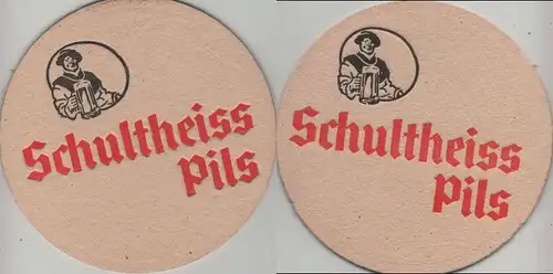 Bierdeckel rund - Schultheiss