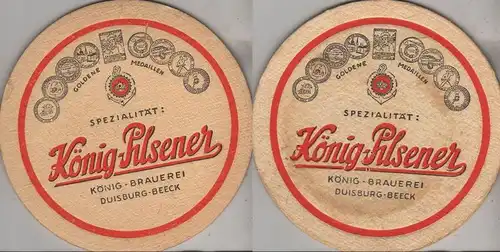 Bierdeckel rund - König-Pilsener