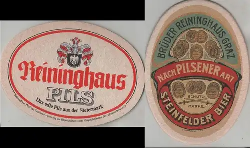 Bierdeckel oval - Reininghaus