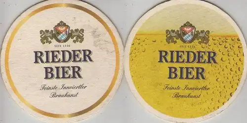 Bierdeckel rund - Rieder