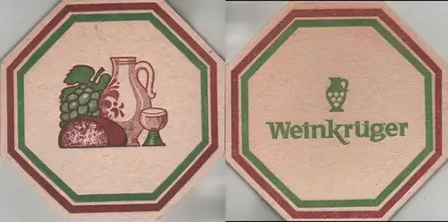 Bierdeckel 8-eckig - Weinkrüger