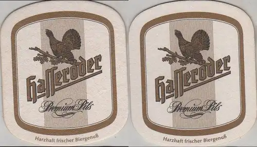 Bierdeckel Sonderform - Hasseröder