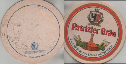 Bierdeckel rund - Patrizier