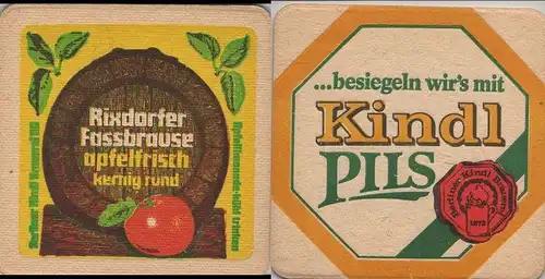 Bierdeckel quadratisch - Kindl