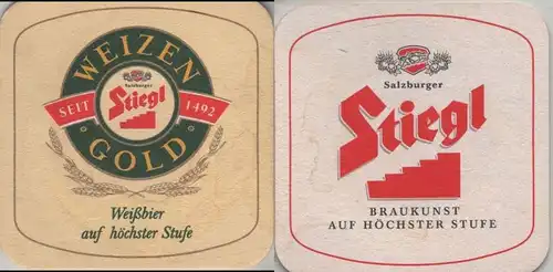 Bierdeckel quadratisch - Stiegl