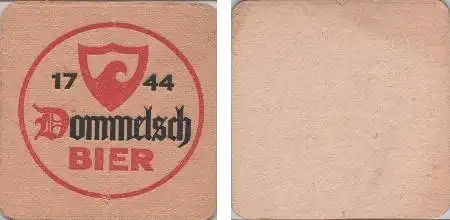 Bierdeckel quadratisch - Dommelsch Bier 1744