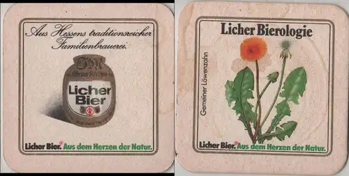 Bierdeckel quadratisch - Licher