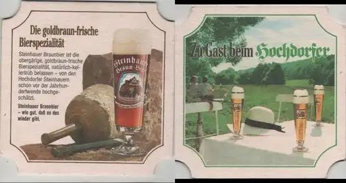 Bierdeckel quadratisch - Steinhauer