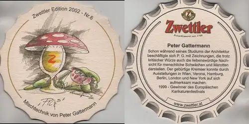 Bierdeckel Sonderform - Zwettler