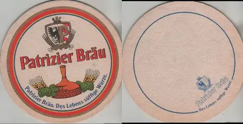 Bierdeckel rund - Patrizier