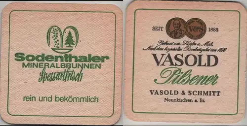 Bierdeckel quadratisch - Vasold