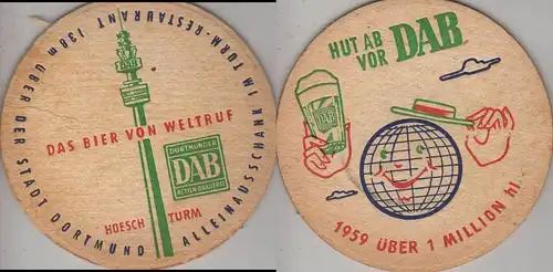 Bierdeckel rund - dab