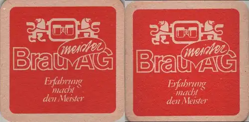 Bierdeckel quadratisch - BrauAg